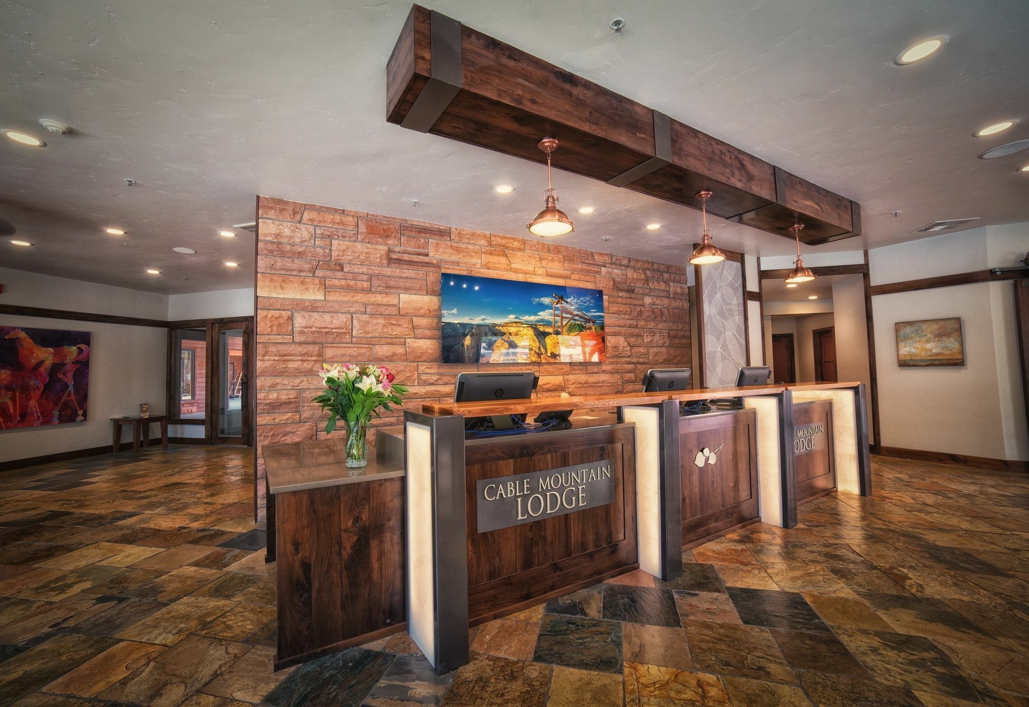 Cable Mountain Lodge Спрингдейл Екстер'єр фото